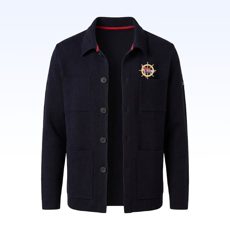SAINT JAMES CORK II WOOL CARDIGAN