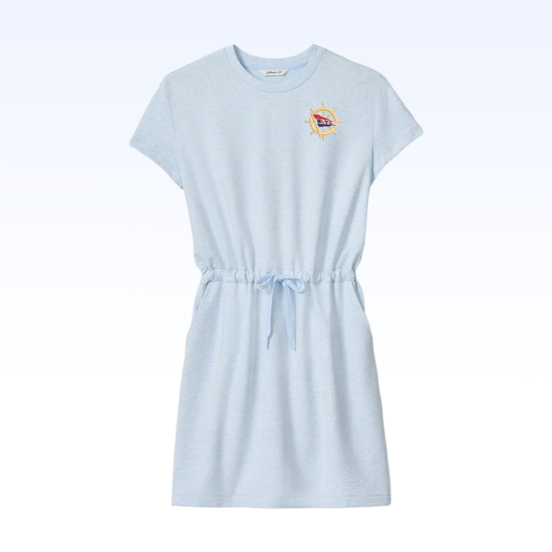 JOHNNIE-O JOELLE KNIT T-SHIRT DRESS