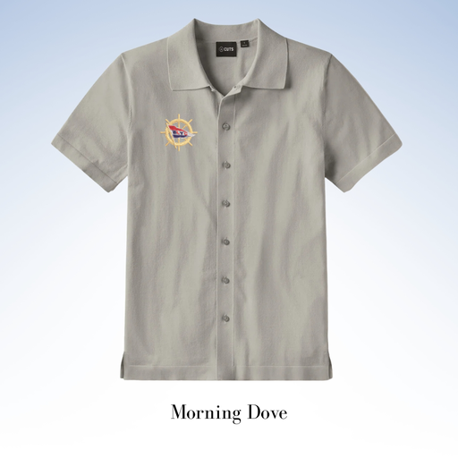 CUTS CLOTHING RIVIERA KNIT BUTTON UP